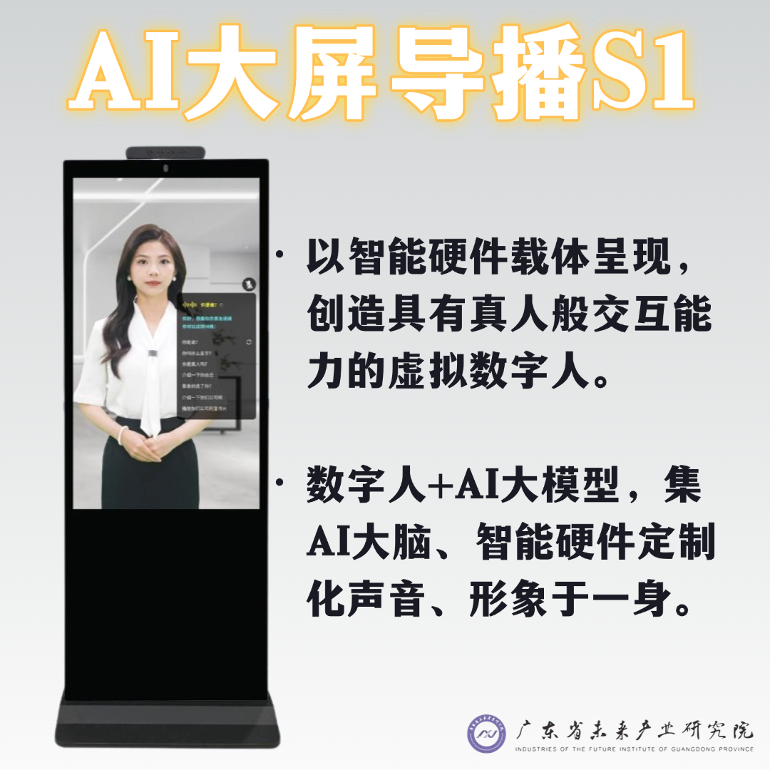 AI互动大屏导播系统S1-AI导购客服
